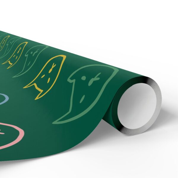 Whimsical Green Cat Wrapping Paper – Purrfect Gift Wrap for Every Occasion! - Image 18