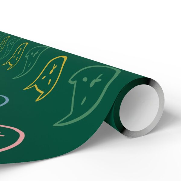 Whimsical Green Cat Wrapping Paper – Purrfect Gift Wrap for Every Occasion! - Image 22