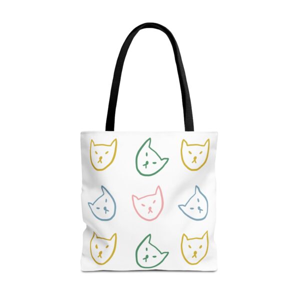 Playful Cat Tote Bag | Cute Cat Lover Reusable Shopping Bag | Fun Gift for Pet Owners - Image 10