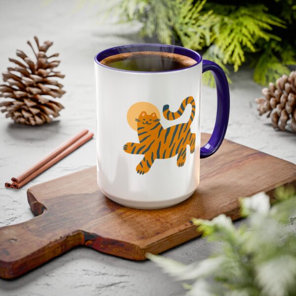 Cup of Sunshine Colorful Tiger Mug - 11oz & 15oz | Fun & Playful Coffee Cup for Animal Lovers - Image 9