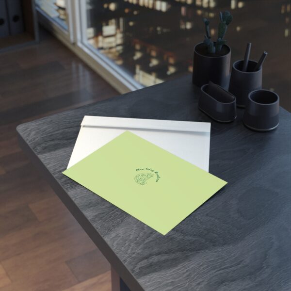 Cheerful Holiday Cards "Claw-liday Greetings" - Two-Sided Print with Festive Design - Image 4