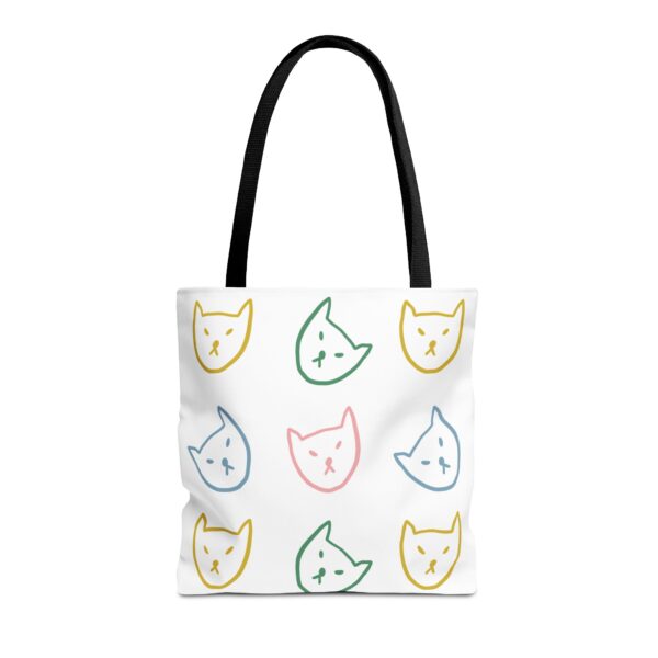 Playful Cat Tote Bag | Cute Cat Lover Reusable Shopping Bag | Fun Gift for Pet Owners - Image 7